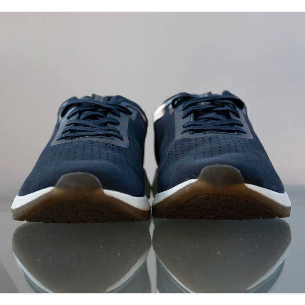 Bugatti Men's Sneaker Dark Blue Navy Perforated Size 42 (9us) - Picture 2 of 8